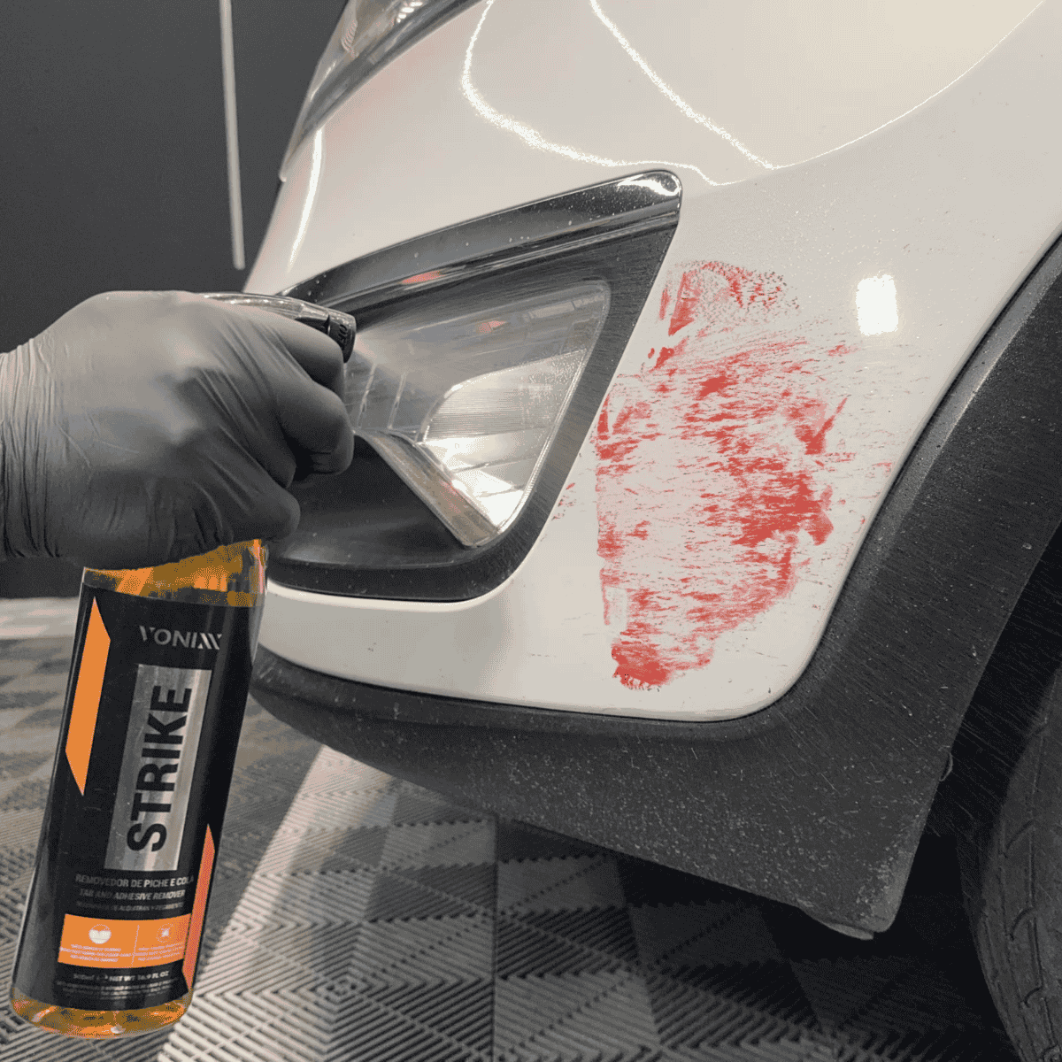 Kit Tira Esbarrão de Carro Blend Strike Aplicador Encaixe Mão - Imagem 2