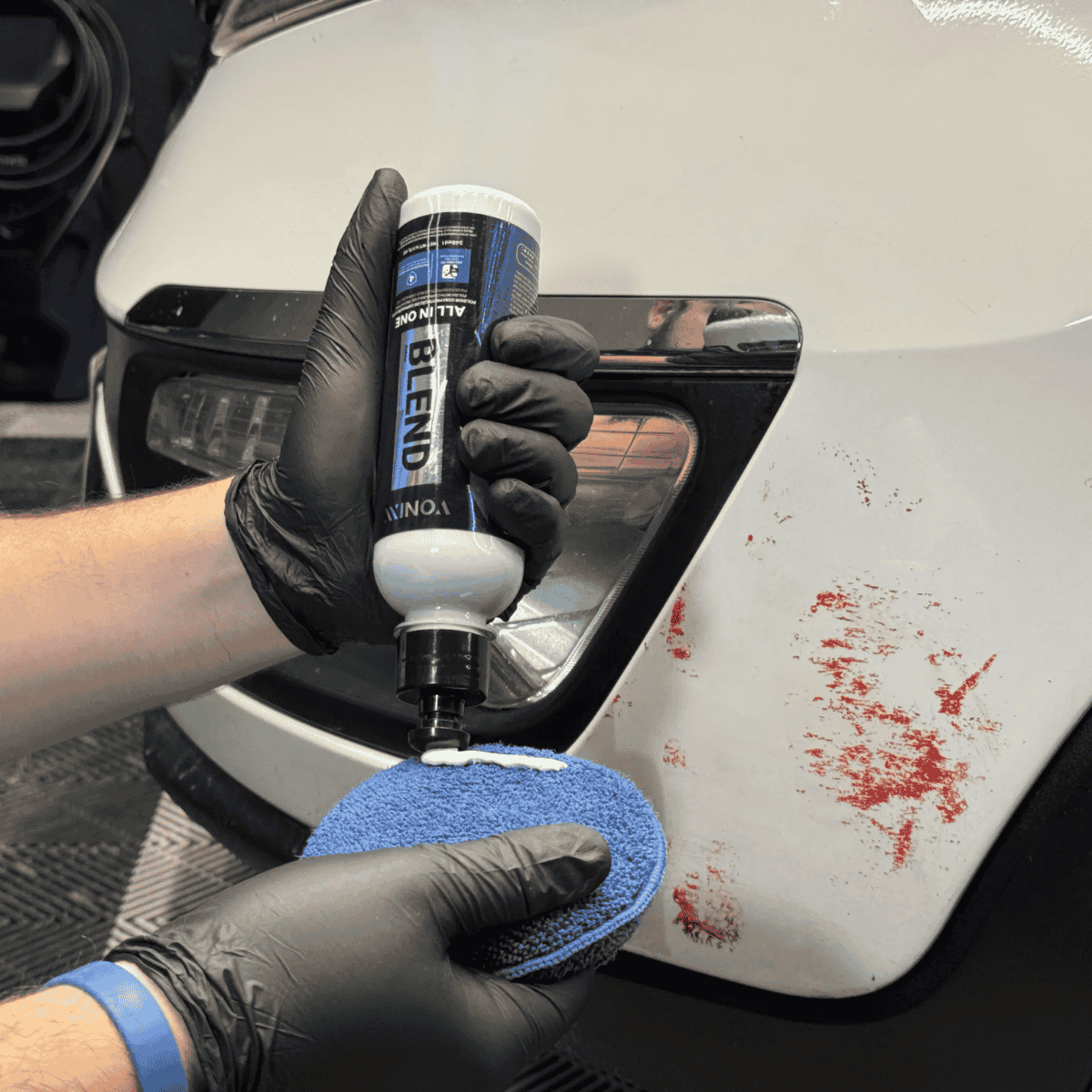 Kit Tira Esbarrão de Carro Blend Strike Aplicador Encaixe Mão - Imagem 3